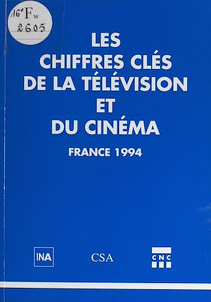 Download the eBook: Les chiffres clés de la télévision et du cinéma, France 1994