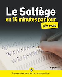 Télécharger le livre : Le solfège en 15 minutes par jour pour les Nuls Mégapoche