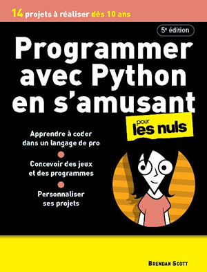 Téléchargez le livre :  Programmer avec Python en s'amusant - 5e édition