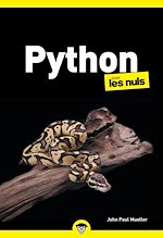 Télécharger le livre :  Python poche pour les Nuls - Guide complet pour programmer en Python, Google Colab, fonctions, bibliothèques Python