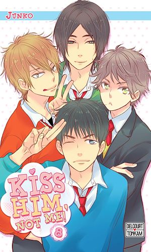 Téléchargez le livre :  Kiss him, not me ! T08