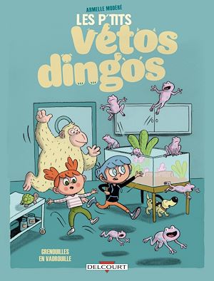 Téléchargez le livre :  Les P'tits Vétos dingos T01 - Les grenouilles en vadrouille