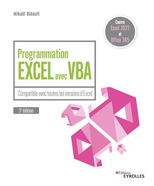 Download the eBook: Programmation Excel avec VBA