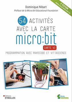 Télécharger le livre :  54 activités avec la carte micro:bit