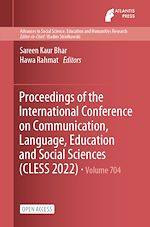 Download this eBook Proceedings of the International Conference on Communication, Language, Education and Social Sciences (CLESS 2022)