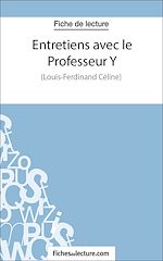 Télécharger le livre :  Entretiens avec le Professeur Y
