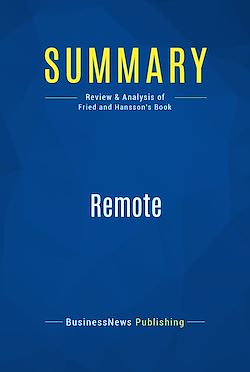 Télécharger le livre :  Summary: Remote