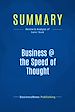 Télécharger le livre :  Summary: Business @ the Speed of Thought