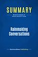 Télécharger le livre :  Summary: Rainmaking Conversations