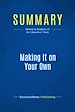 Télécharger le livre :  Summary: Making It on Your Own