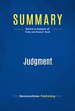 Télécharger le livre :  Summary: Judgment