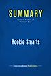 Télécharger le livre :  Summary: Rookie Smarts