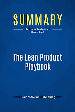 Télécharger le livre :  Summary: The Lean Product Playbook