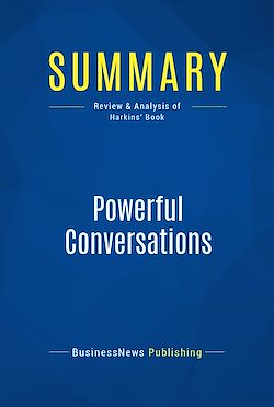 Télécharger le livre :  Summary: Powerful Conversations