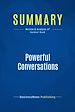 Télécharger le livre :  Summary: Powerful Conversations