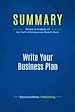 Télécharger le livre :  Summary: Write Your Business Plan