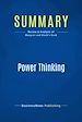Télécharger le livre :  Summary: Power Thinking