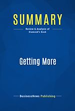 Télécharger le livre :  Summary: Getting More