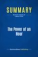 Télécharger le livre :  Summary: The Power of an Hour