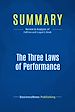 Télécharger le livre :  Summary: The Three Laws of Performance
