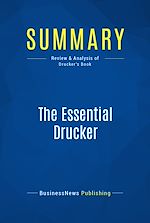 Télécharger le livre :  Summary: The Essential Drucker