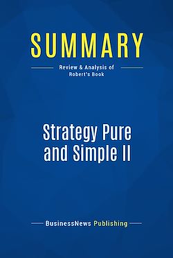 Télécharger le livre :  Summary: Strategy Pure and Simple II