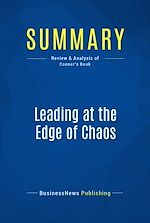 Télécharger le livre :  Summary: Leading at the Edge of Chaos