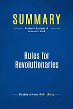 Télécharger le livre :  Summary: Rules for Revolutionaries