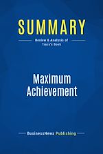 Télécharger le livre :  Summary: Maximum Achievement
