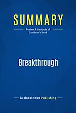 Télécharger le livre :  Summary: Breakthrough