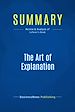 Télécharger le livre :  Summary: The Art of Explanation