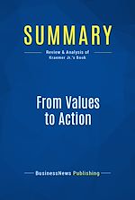 Télécharger le livre :  Summary: From Values to Action