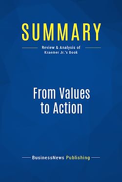 Télécharger le livre :  Summary: From Values to Action