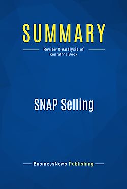 Télécharger le livre :  Summary: SNAP Selling
