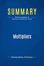 Télécharger le livre :  Summary: Multipliers