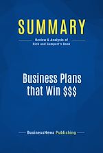 Télécharger le livre :  Summary: Business Plans that Win $$$