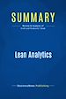 Télécharger le livre :  Summary: Lean Analytics
