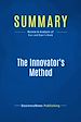 Télécharger le livre :  Summary: The Innovator's Method