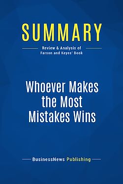 Télécharger le livre :  Summary: Whoever Makes the Most Mistakes Wins
