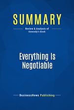 Télécharger le livre :  Summary: Everything Is Negotiable