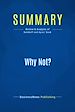 Télécharger le livre :  Summary: Why Not?