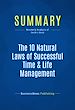 Télécharger le livre :  Summary: The 10 Natural Laws of Successful Time & Life Management