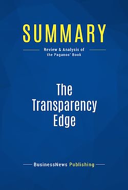 Télécharger le livre :  Summary: The Transparency Edge