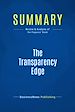 Télécharger le livre :  Summary: The Transparency Edge