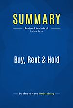 Télécharger le livre :  Summary: Buy, Rent & Hold