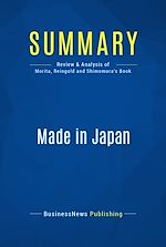 Télécharger le livre :  Summary: Made in Japan