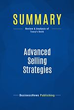 Télécharger le livre :  Summary: Advanced Selling Strategies