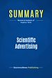 Télécharger le livre :  Summary: Scientific Advertising