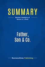 Télécharger le livre :  Summary: Father, Son & Co.