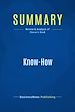 Télécharger le livre :  Summary: Know-How